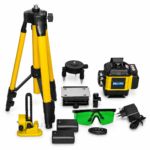 Kraftworld Γραμμικό Αλφάδι Laser TOOLS με τρίποδο