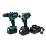 Kraft World Σετ Δραπανοκατσάβιδο &amp Μπουλονόκλειδο Brushless 36V με 2 Μπαταρίες 8Ah και Θήκη